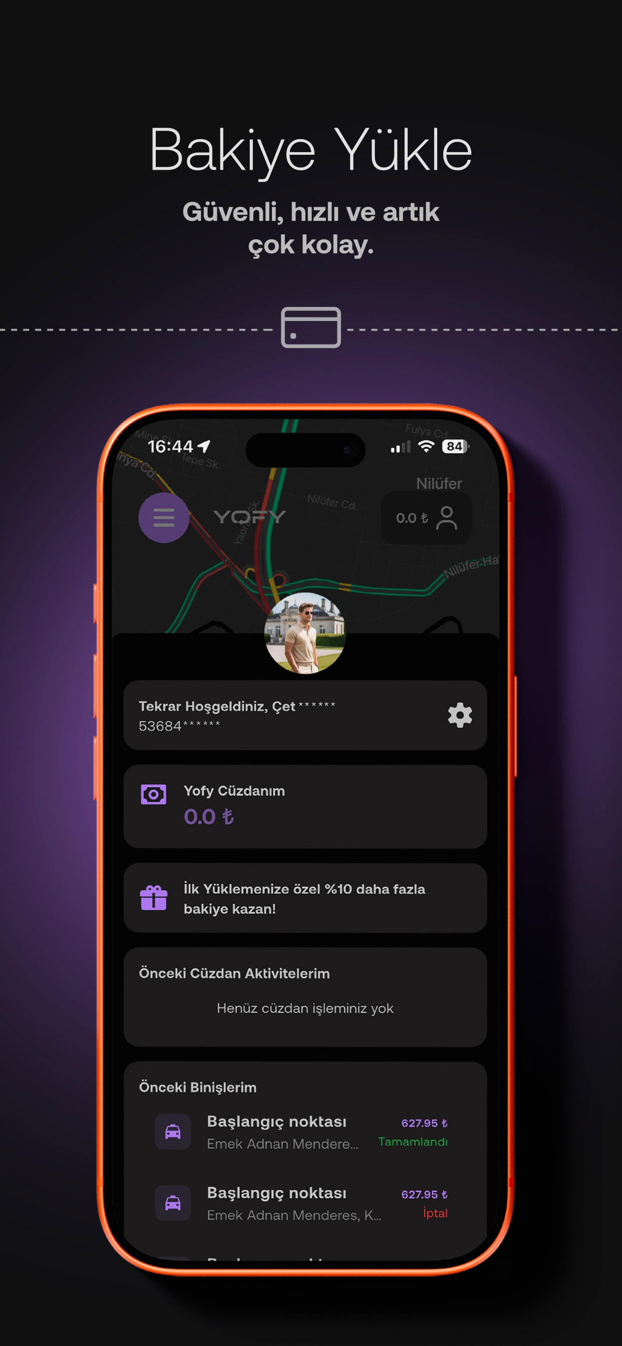 Yofy — camera scanning interface with real-time food overlay